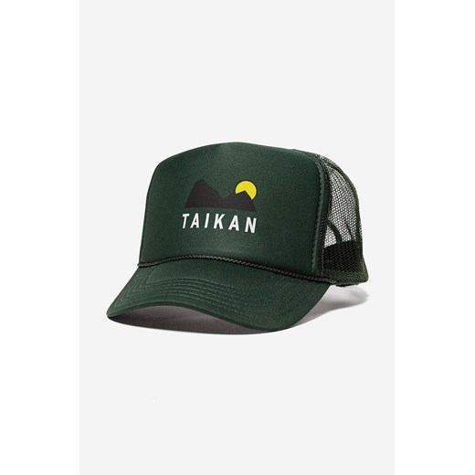 Taikan czapka z daszkiem Trucker Cap kolor zielony z nadrukiem TA0004.FGN-FGN ze sklepu PRM w kategorii Czapki z daszkiem męskie - zdjęcie 161408625