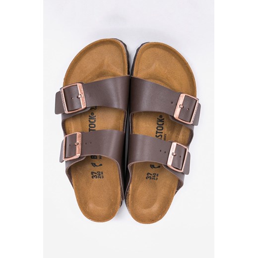 Birkenstock – Klapki Arizona 51703 51703.D-Dark.Brown 51703.D 36 okazja PRM