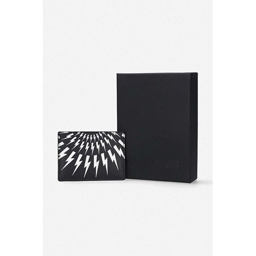 Neil Barett etui na karty skórzane kolor czarny BSG197A.C9200.524-black ze sklepu PRM w kategorii Etui - zdjęcie 161409548