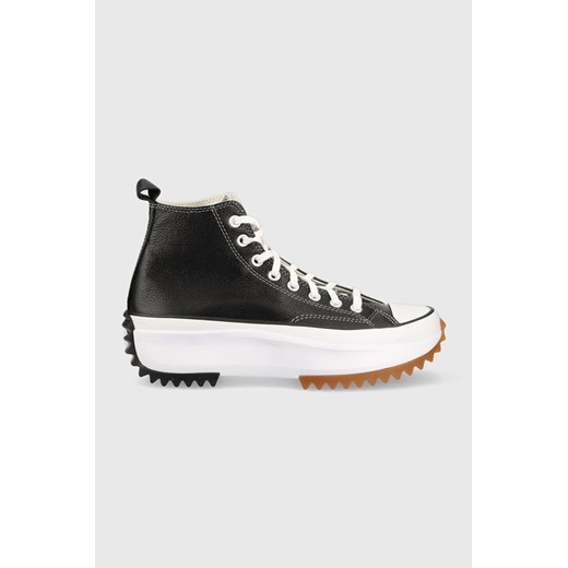 Converse trampki skórzane Run Star Hike Platform kolor czarny A04292C Converse 36 okazyjna cena PRM