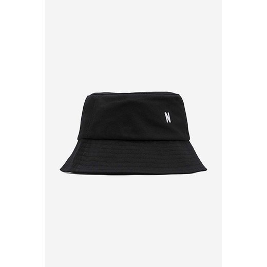 Norse Projects kapelusz bawełniany kolor czarny bawełniany N80.0101.9999-9999 ze sklepu PRM w kategorii Kapelusze damskie - zdjęcie 161410765