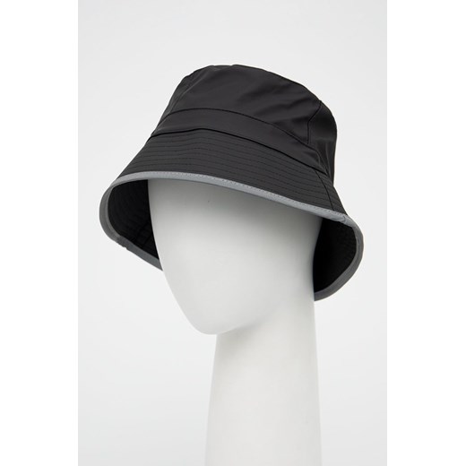 Rains kapelusz 14070 Bucket Hat Reflective kolor czarny 14070.70-BlackRefle ze sklepu PRM w kategorii Kapelusze damskie - zdjęcie 161411039