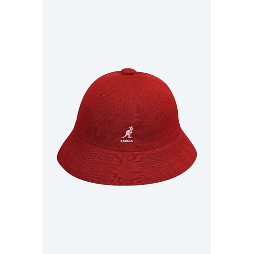 Kangol kapelusz Tropic Casual kolor czerwony K2094ST.SCARLET-SCARLET ze sklepu PRM w kategorii Kapelusze męskie - zdjęcie 161411207