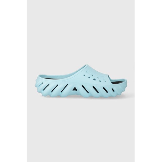 Crocs klapki kolor niebieski ze sklepu PRM w kategorii Klapki męskie - zdjęcie 161411326