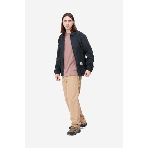 Carhartt WIP kurtka jeansowa Alma męska kolor czarny przejściowa I031930-BLUESTOWAS ze sklepu PRM w kategorii Kurtki męskie - zdjęcie 161411468