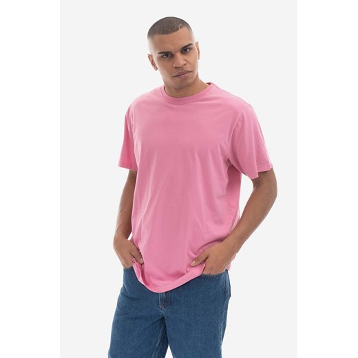 Maharishi t-shirt bawełniany kolor fioletowy z nadrukiem 9925.MAGENTA-MAGENTA Maharishi XL okazyjna cena PRM