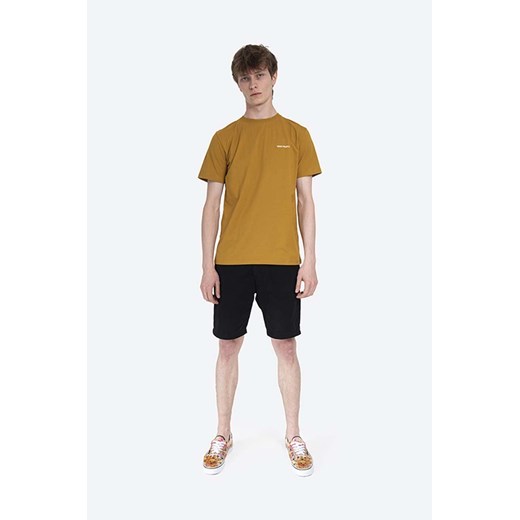 Norse Projects t-shirt bawełniany kolor żółty gładki N01.0546.3035-3035 Norse Projects S wyprzedaż PRM