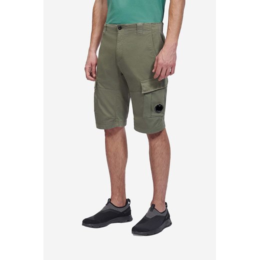 C.P. Company szorty Cargo męskie kolor zielony 14CMBE116A005694G648-BLACK L okazja PRM