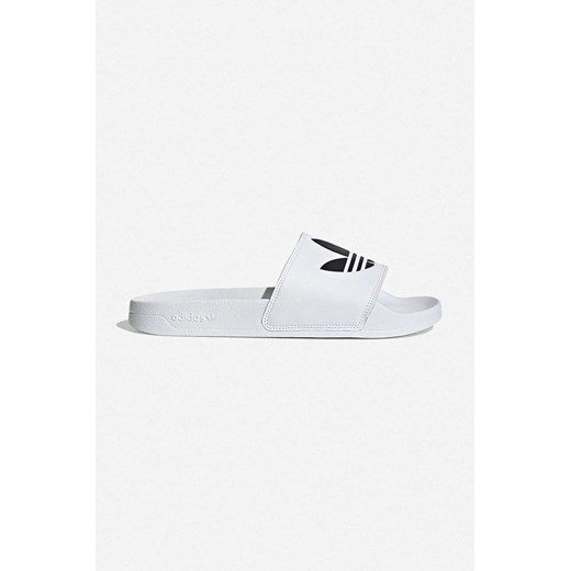 adidas Originals klapki Adilette Lite kolor biały FU8297-BIALY ze sklepu PRM w kategorii Klapki męskie - zdjęcie 161412258