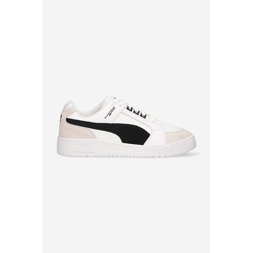 Puma sneakersy skórzane Slipstream kolor biały 385694.02-BIALY ze sklepu PRM w kategorii Buty sportowe męskie - zdjęcie 161412517