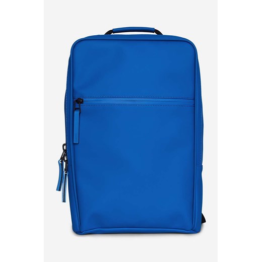 Rains plecak Book Backpack 12310 kolor niebieski duży gładki 12310.-WAVES Rains ONE okazja PRM