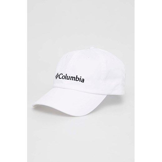 Columbia czapka z daszkiem ROC II kolor biały z aplikacją 1766611 ze sklepu PRM w kategorii Czapki z daszkiem damskie - zdjęcie 161413426