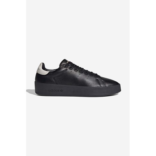 adidas Originals sneakersy skórzane H06184 Stan Smith Relasted kolor czarny H06184 ze sklepu PRM w kategorii Buty sportowe męskie - zdjęcie 161413536