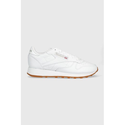 Reebok Classic sneakersy skórzane CLASSIC LEATHER kolor biały GY0952.100008491 ze sklepu PRM w kategorii Buty sportowe damskie - zdjęcie 161413698