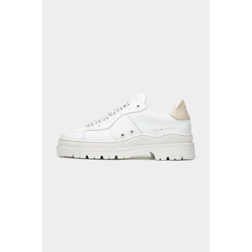 Filling Pieces sneakersy skórzane Court Serrated kolor biały 89128861042 39 wyprzedaż PRM