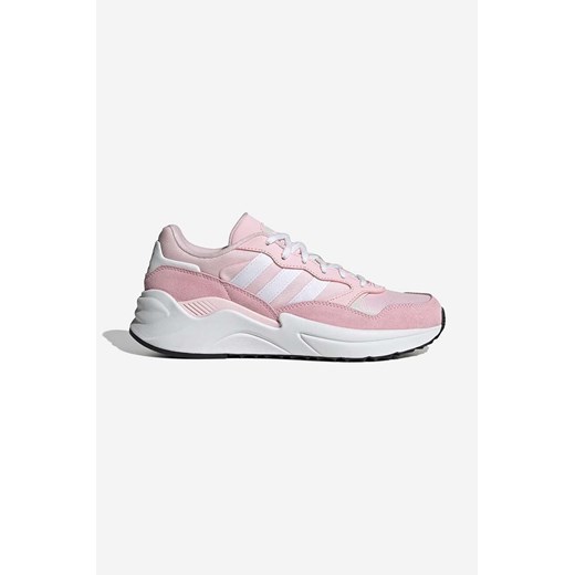 adidas Originals sneakersy HQ1841 Retropy Adisuper W kolor różowy ze sklepu PRM w kategorii Buty sportowe damskie - zdjęcie 161413917