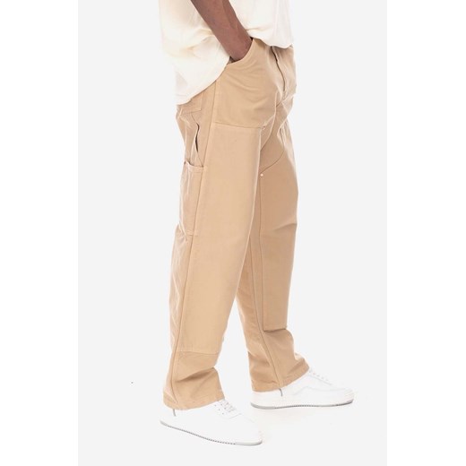 Stan Ray spodnie bawełniane kolor beżowy proste SS23026KHA-KHA ze sklepu PRM w kategorii Spodnie męskie - zdjęcie 161414559
