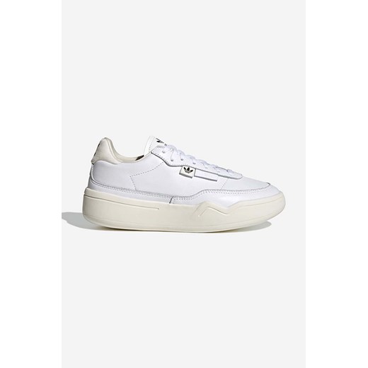 adidas Originals sneakersy skórzane Her Court kolor biały GY3579 ze sklepu PRM w kategorii Buty sportowe damskie - zdjęcie 161414587