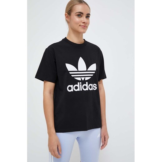 adidas Originals t-shirt damski kolor czarny IB7421-BLACK M PRM