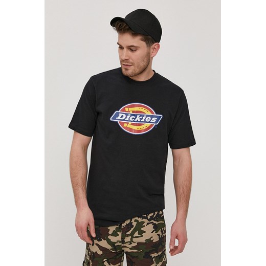 Dickies T-shirt kolor czarny z nadrukiem DK0A4XC9BLK-BLACK ze sklepu PRM w kategorii T-shirty męskie - zdjęcie 161415648