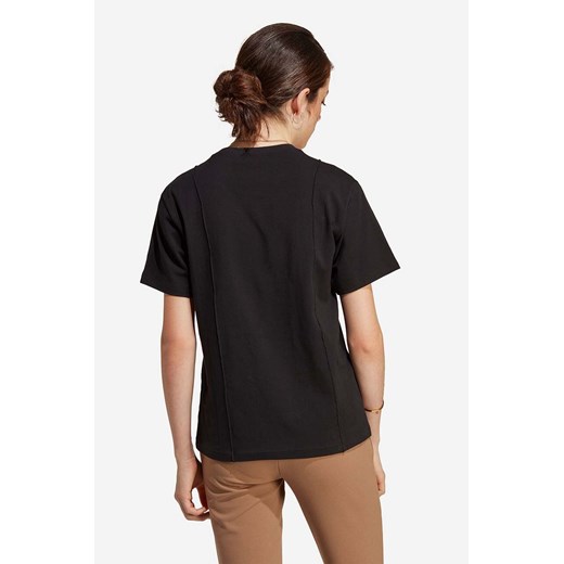 adidas Originals t-shirt bawełniany IC5277 kolor czarny gładki IC5277-CZARNY 36 promocyjna cena PRM