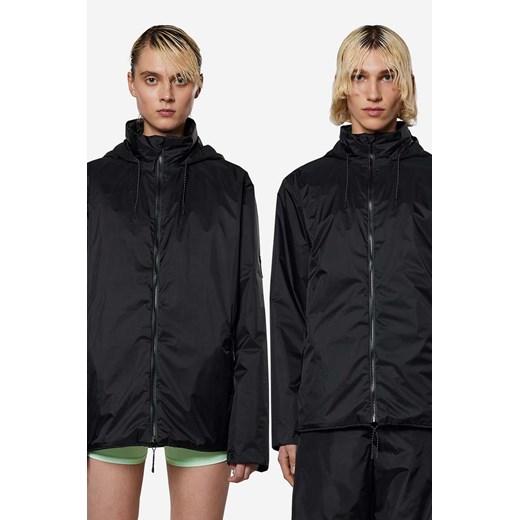 Rains kurtka Fuse Jacket 15400 damska kolor czarny przejściowa oversize 15400-BLACK. ze sklepu PRM w kategorii Kurtki damskie - zdjęcie 161417078