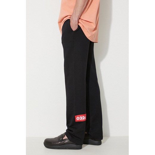 032C spodnie SS23.C.3010 męskie kolor czarny z nadrukiem SS23.C.3010-BLACK ze sklepu PRM w kategorii Spodnie męskie - zdjęcie 161417816