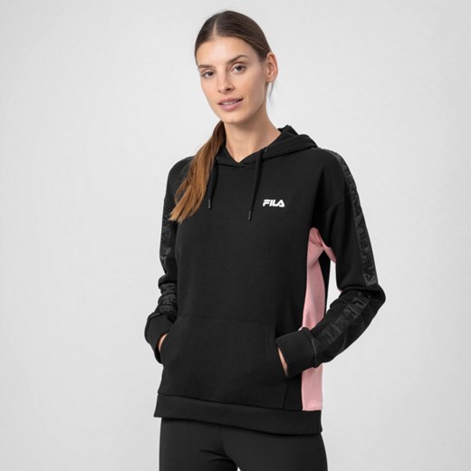Damska bluza dresowa nierozpinana z kapturem FILA NAGE Fila M promocyjna cena Sportstylestory.com