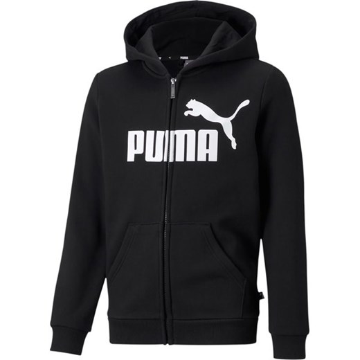 Bluza juniorska Essentials Big Logo Zip Puma Puma 152cm promocyjna cena SPORT-SHOP.pl