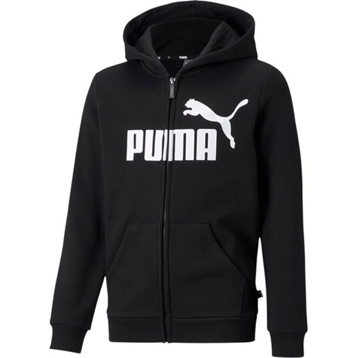 Bluza juniorska Essentials Big Logo Zip Puma ze sklepu SPORT-SHOP.pl w kategorii Bluzy chłopięce - zdjęcie 161425127