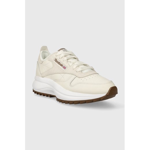 Reebok Classic sneakersy skórzane CLASSIC LEATHER SP kolor beżowy Reebok Classic 39 ANSWEAR.com