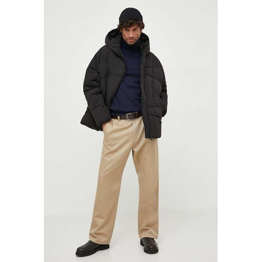Calvin Klein Jeans kurtka męska kolor czarny zimowa ze sklepu ANSWEAR.com w kategorii Kurtki męskie - zdjęcie 161430408