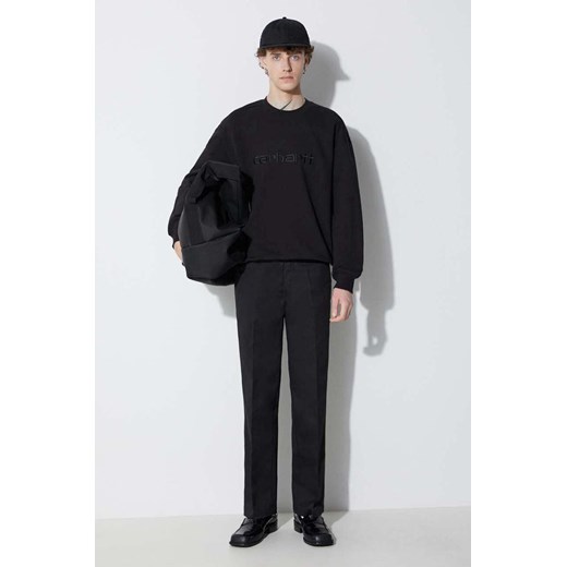 Dickies spodnie DK000874 męskie kolor czarny proste DK000874-BLACK ze sklepu PRM w kategorii Spodnie męskie - zdjęcie 161433169