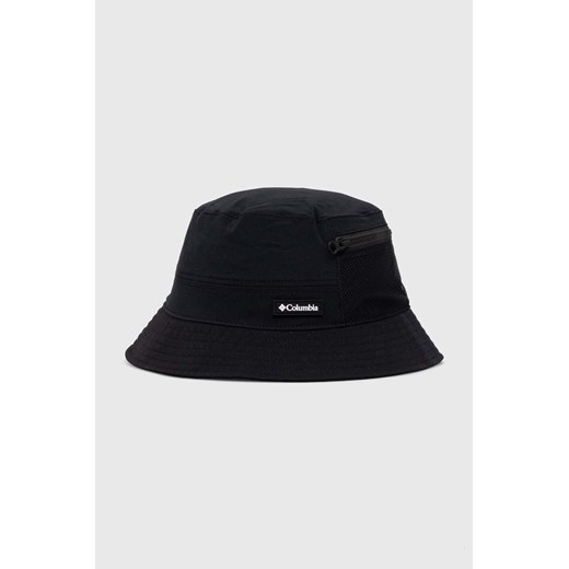 Columbia kapelusz Trek kolor czarny 2032081 ze sklepu PRM w kategorii Kapelusze damskie - zdjęcie 161433276