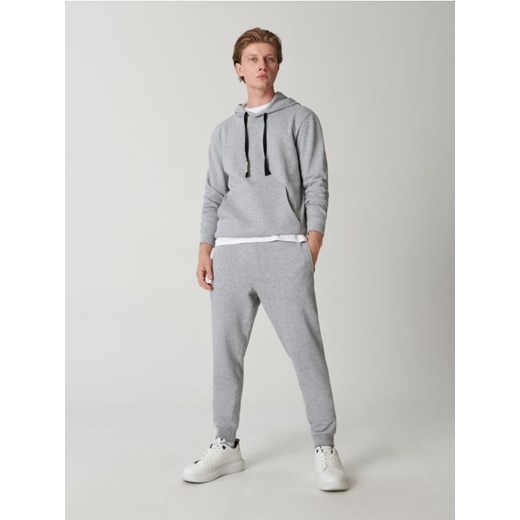 Sinsay - Spodnie dresowe slim jogger - szary Sinsay L Sinsay