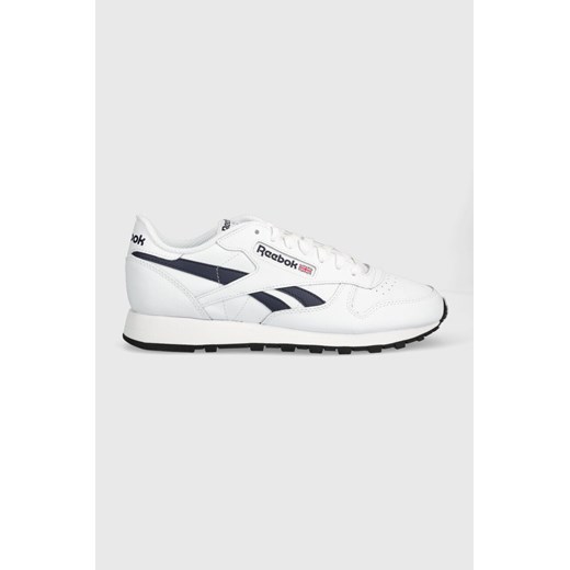 Reebok Classic sneakersy skórzane CLASSIC LEATHER kolor biały ze sklepu PRM w kategorii Buty sportowe męskie - zdjęcie 161450358