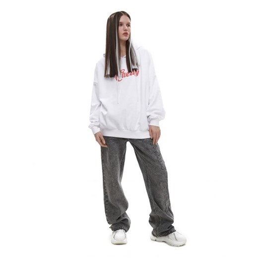 Cropp - Biała bluza oversize z kapturem - biały Cropp L promocyjna cena Cropp