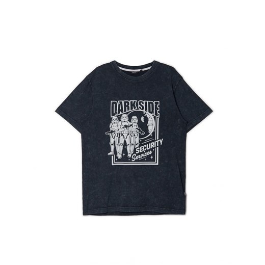 Cropp - Czarny T-shirt Star Wars - czarny Cropp XXL Cropp promocja