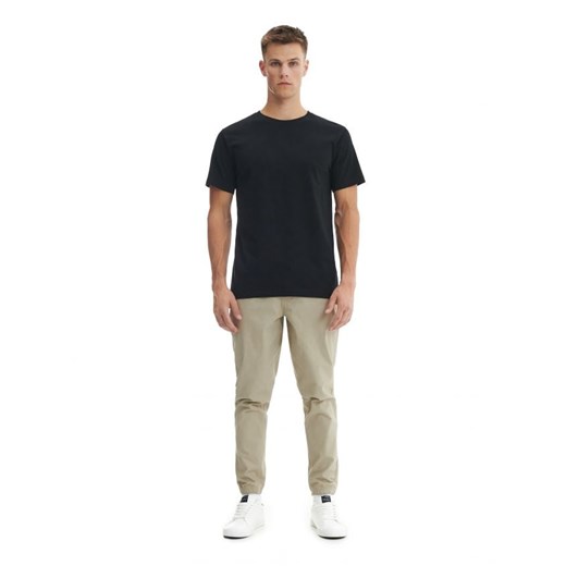 Cropp - Czarny t-shirt - czarny ze sklepu Cropp w kategorii T-shirty męskie - zdjęcie 161466386