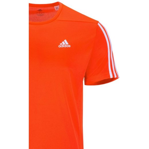 Czerwony t-shirt męski Adidas 