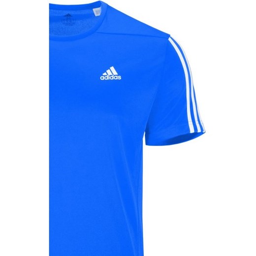 T-shirt męski Adidas niebieski z krótkim rękawem 
