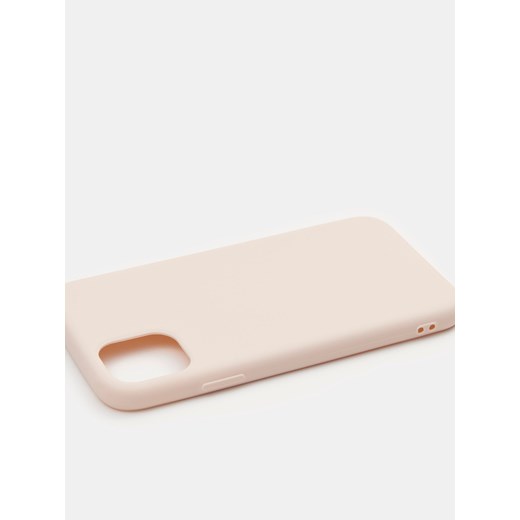 Sinsay - Etui iPhone 11/XR - kremowy Sinsay Jeden rozmiar Sinsay
