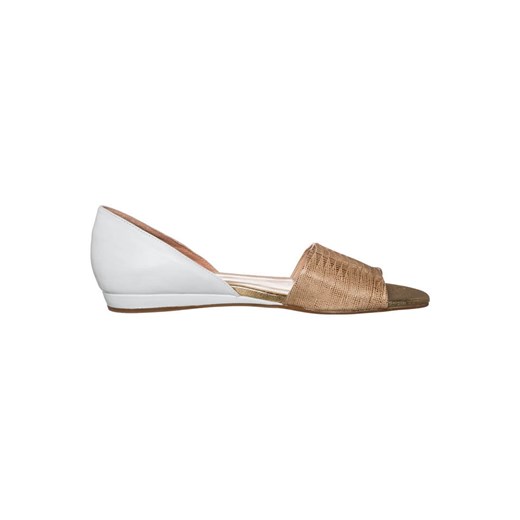 Humat Sandały blanc/beige zalando  sandały