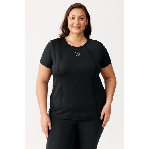 Damska koszulka GLOBAL TEE PLUS SIZE : Kolor - Czarny, Rozmiar - XXL Rough Radical XXXXL ROUGH RADICAL