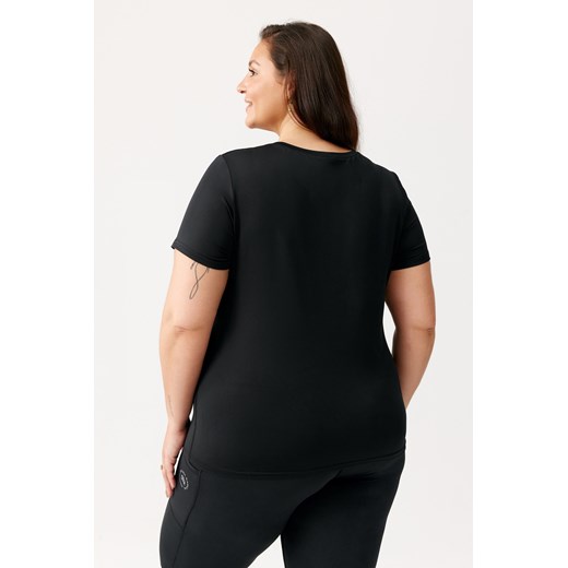 Damska koszulka GLOBAL TEE PLUS SIZE : Kolor - Czarny, Rozmiar - XXL Rough Radical XXXXL ROUGH RADICAL