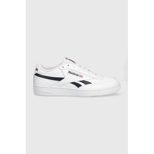 Reebok Classic sneakersy skórzane CLUB C kolor biały ze sklepu PRM w kategorii Buty sportowe damskie - zdjęcie 161476539