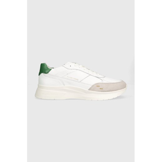 Filling Pieces sneakersy skórzane Jet Runner kolor biały 17127361901 ze sklepu PRM w kategorii Buty sportowe damskie - zdjęcie 161476549