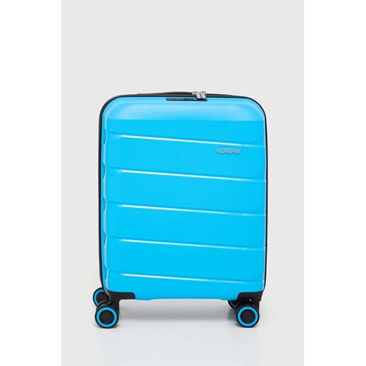 American Tourister walizka kolor niebieski ze sklepu ANSWEAR.com w kategorii Walizki - zdjęcie 161480766