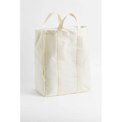 H & M - Bawełniana torba na pranie - Biały H & M uniwersalny H&M