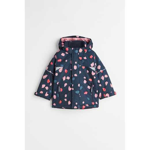 H & M - Wodoodporna watowana kurtka - Niebieski H & M 92 (1½-2Y) H&M
